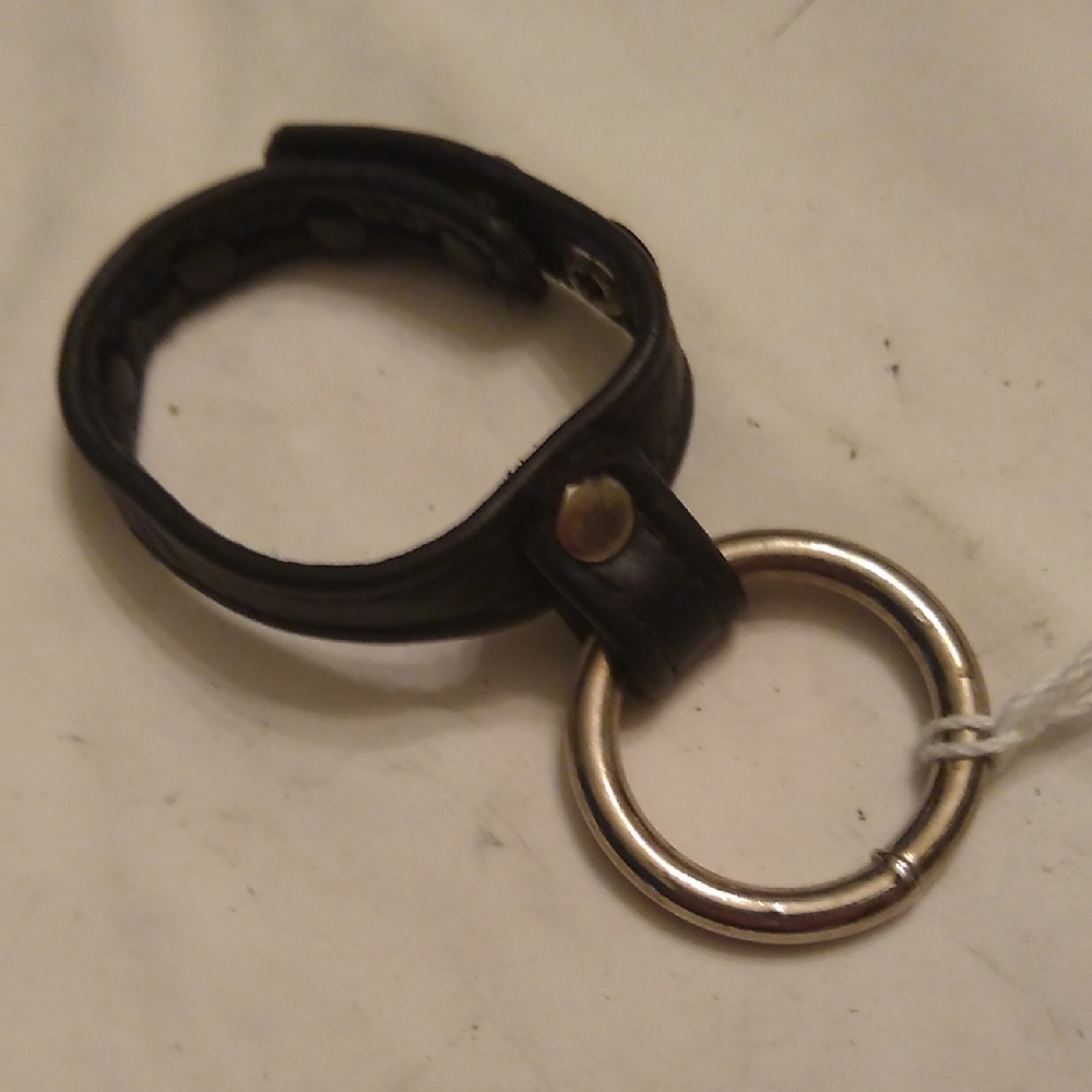 Leather & Ring C-Ring, #30